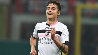 Palermo striker Dybala admits foreign ambitions