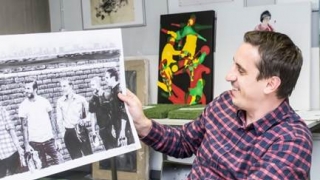 Neville's Hotel Football acquires Salford students artwork