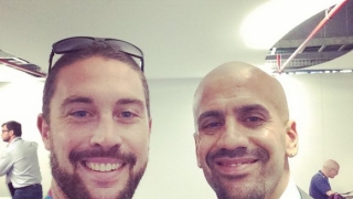 Mixing it with the stars at the World Cup: Ferdinand, Veron, Kewell