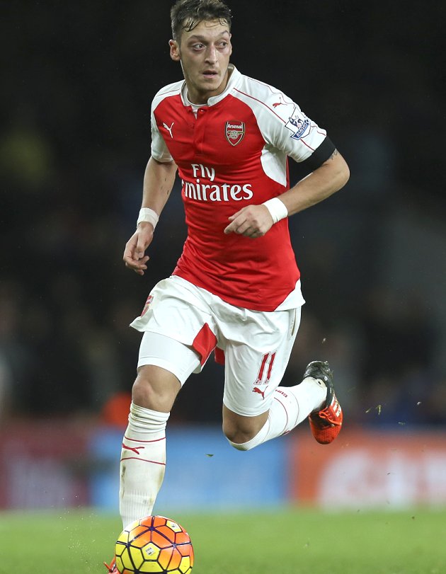 ​Ozil relaxed over Arsenal facing the potent strike-force of Barcelona