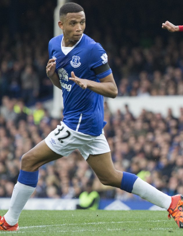 Everton fullback Galloway up for Crystal Palace test