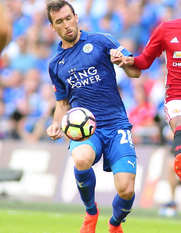 Leicester fullback Christian Fuchs: We can't worry about Southampton plan