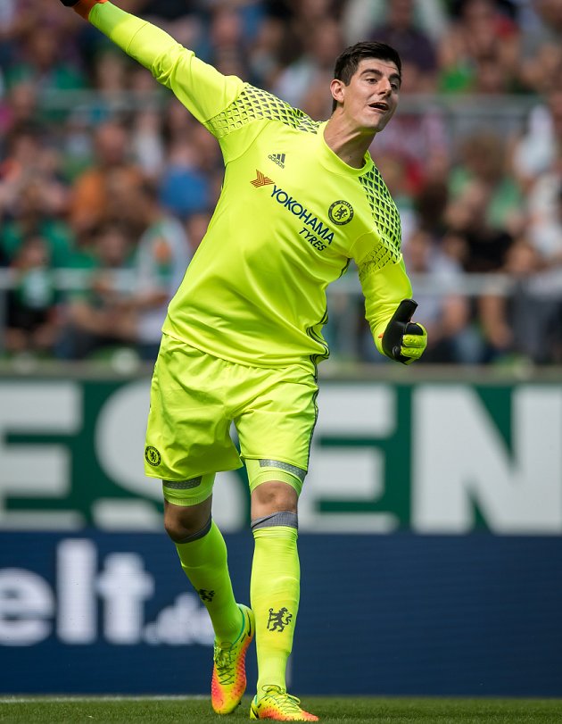 Courtois offers Chelsea fans hope over his future after reaching landmark