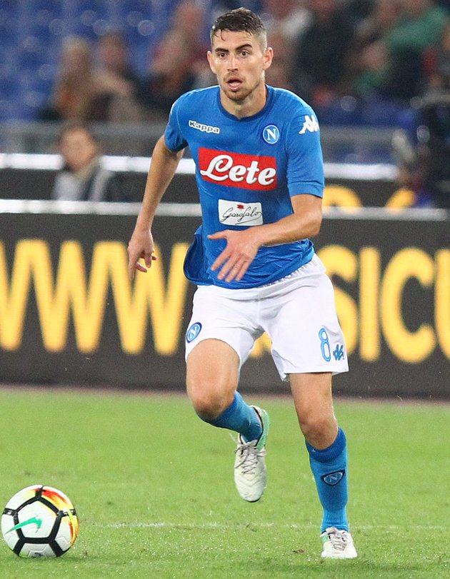 Napoli midfielder Jorginho completes Chelsea medical