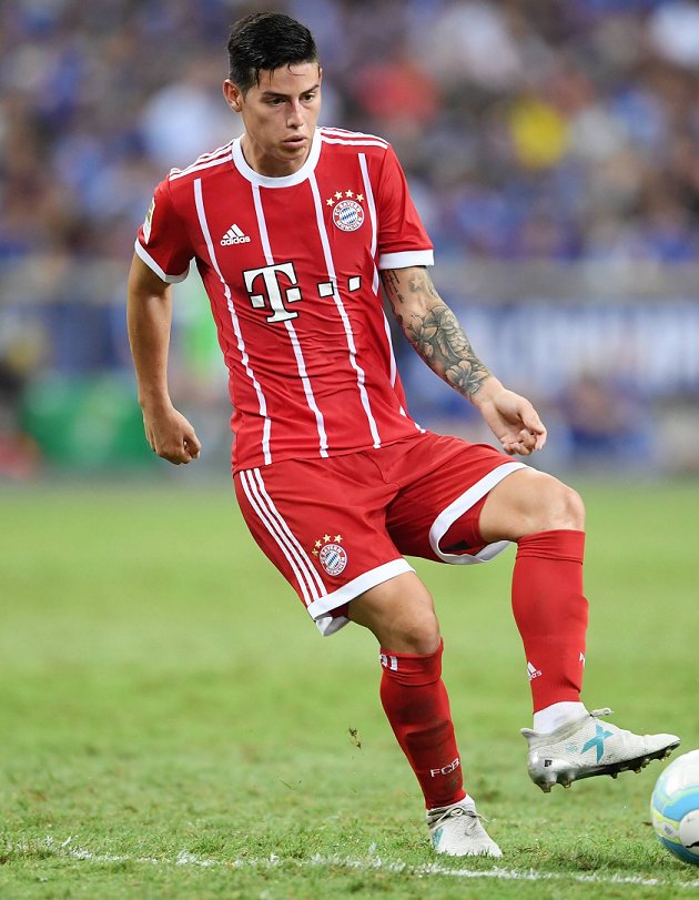 Bayern Munich midfielder James only wants Real Madrid return