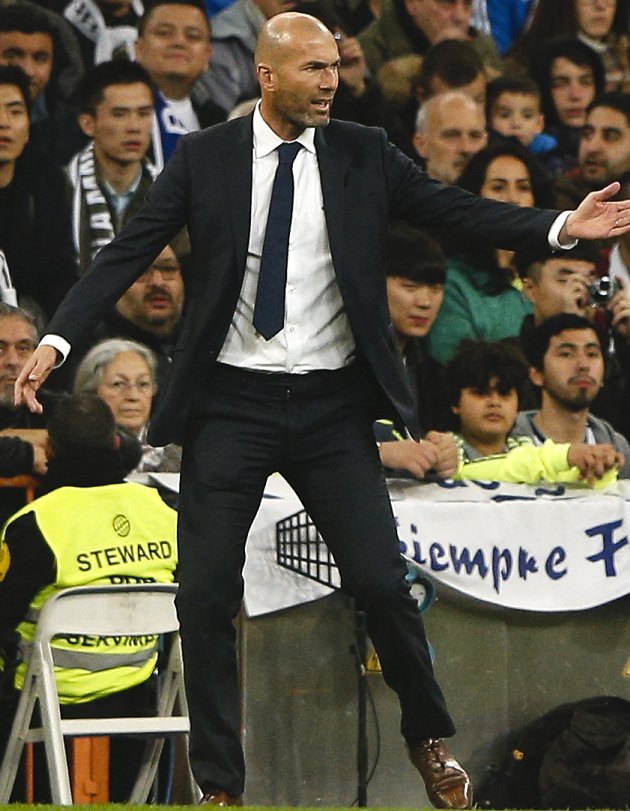 Real Madrid coach Zidane: Never once did we throw the towel in