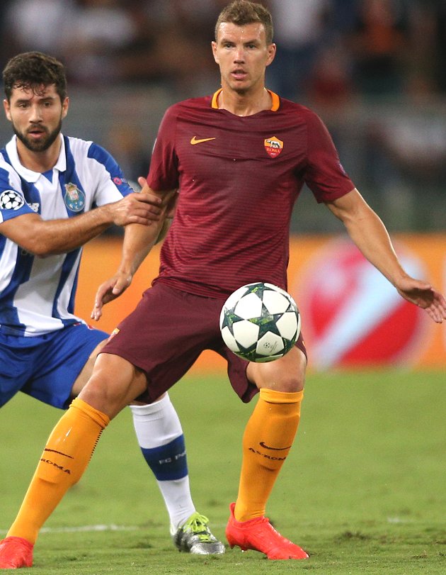 Real Madrid scouted Roma striker Edin Dzeko