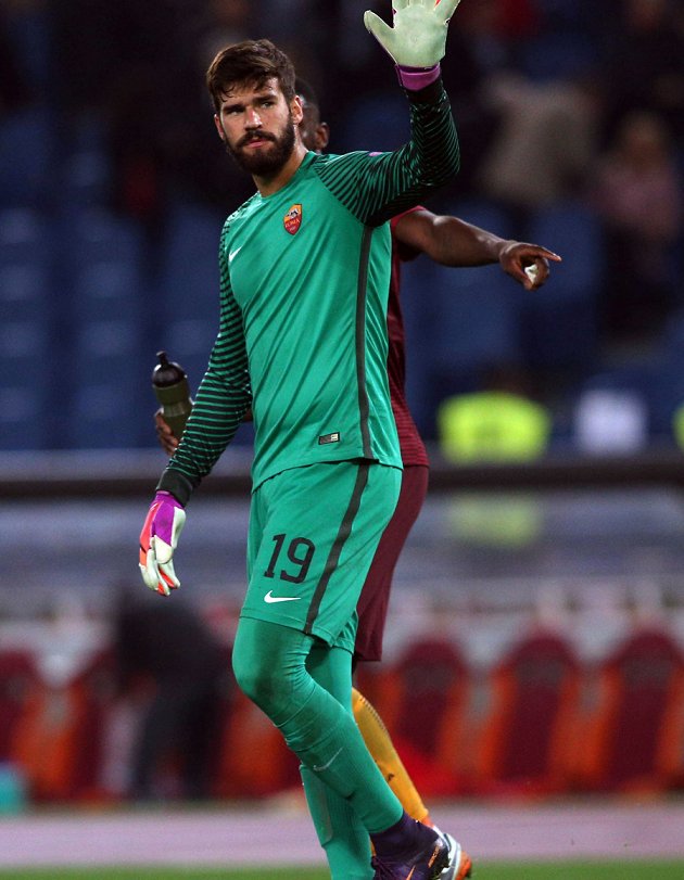 ​Liverpool agree record deal for Roma keeper Alisson Becker