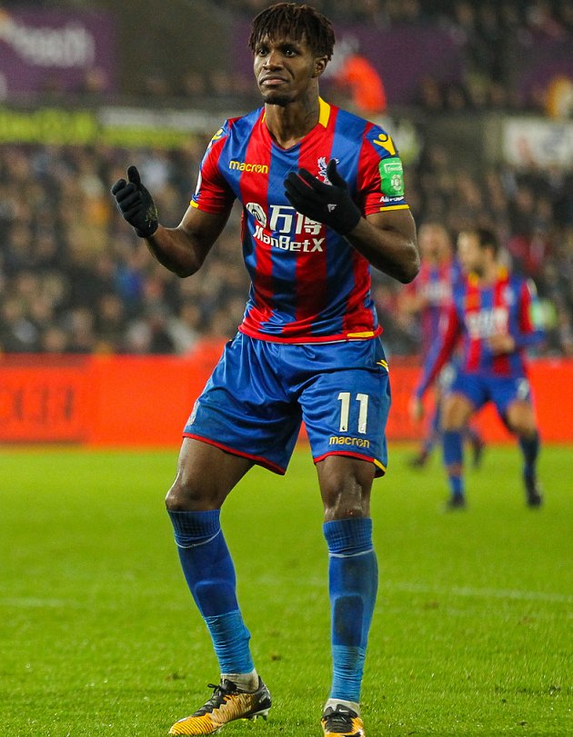 ​Crystal Palace star Zaha takes home Player of the Month award
