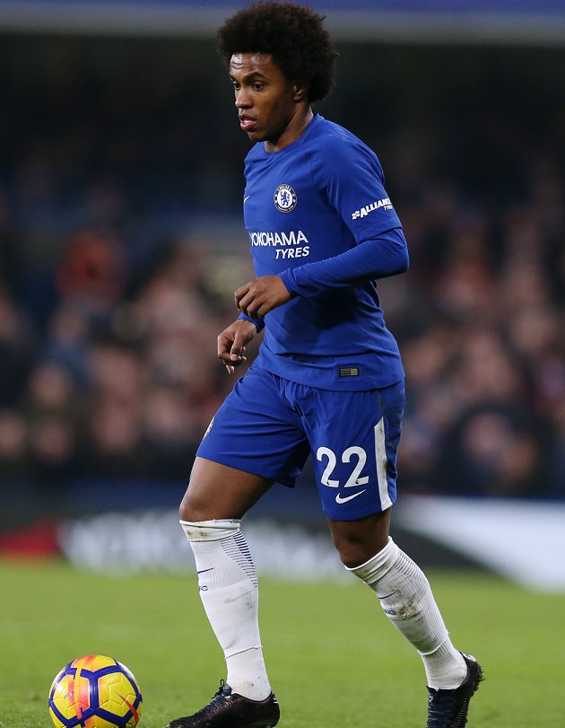 Chelsea ace Willian: I'd reject FA Cup glory for top 4 finish