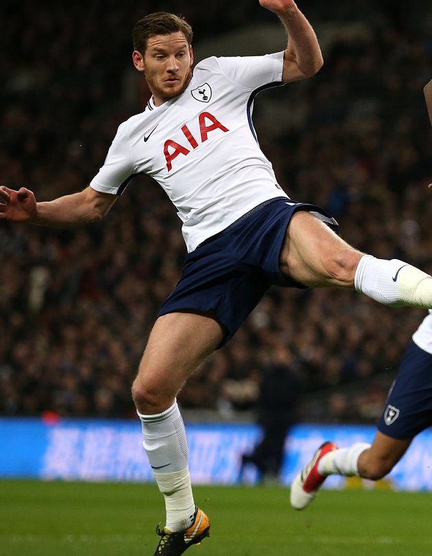 Tottenham defender Vertonghen sidelined until December