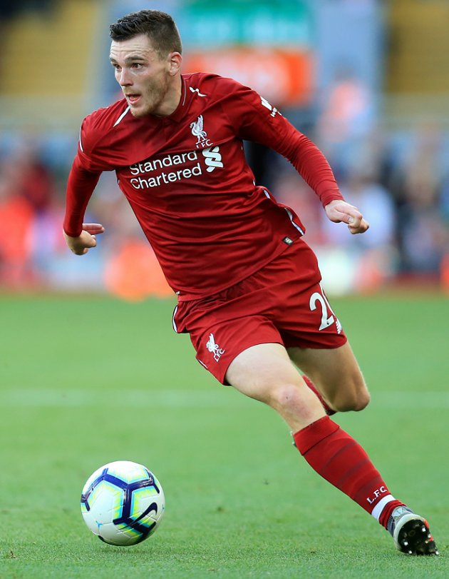 ​Robertson deflects praise to Liverpool teammate Clyne