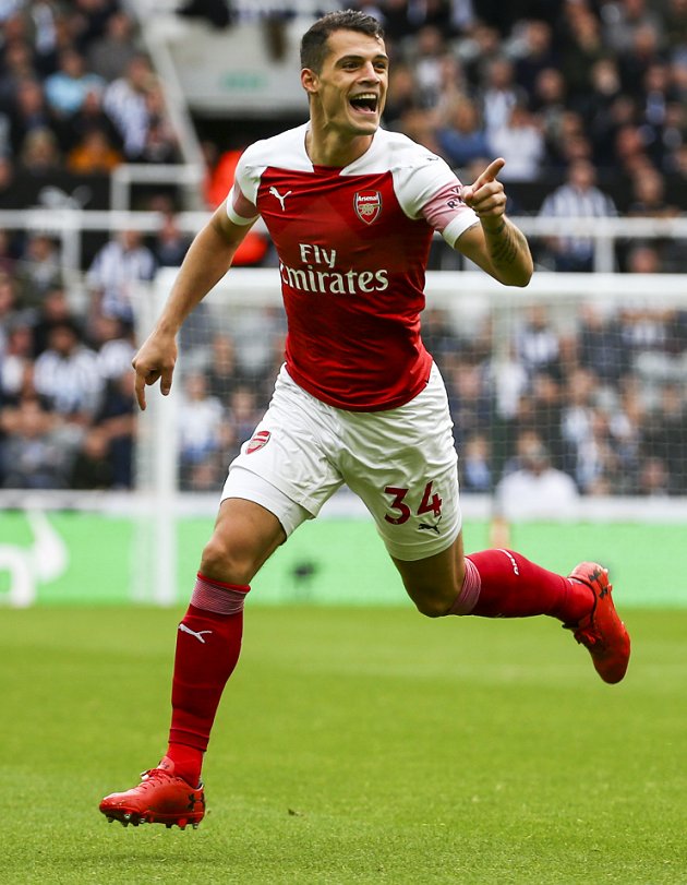 Xhaka happy playing for Arsenal boss Emery: He's improving me