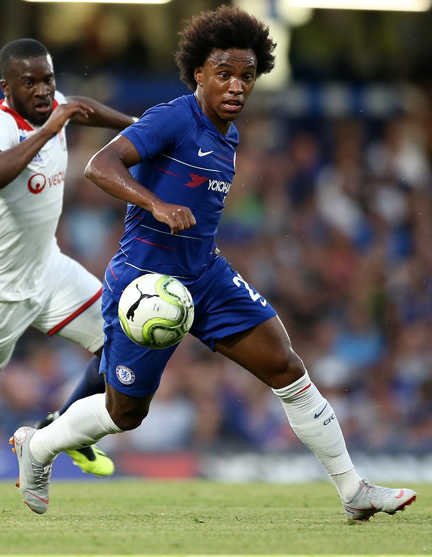 Chelsea ace Willian in Conte swipe: Now we play proper football