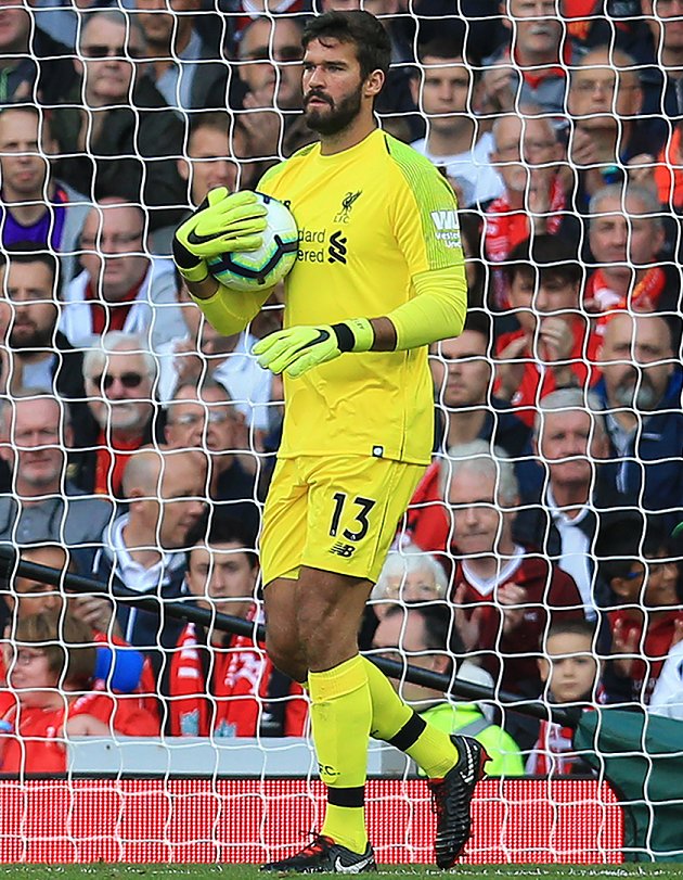 Liverpool manager Klopp has no problems with Alisson mistake