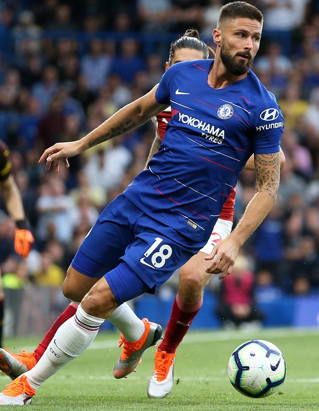 Chelsea striker Olivier Giroud  remains on Marseille radar