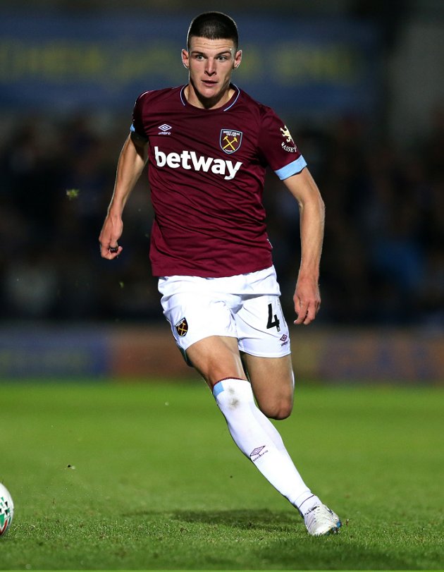 West Ham offer Declan Rice structured contract