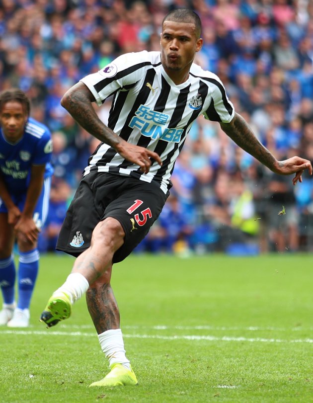Kenedy matching Chelsea pal Hazard at Newcastle in dribble stats