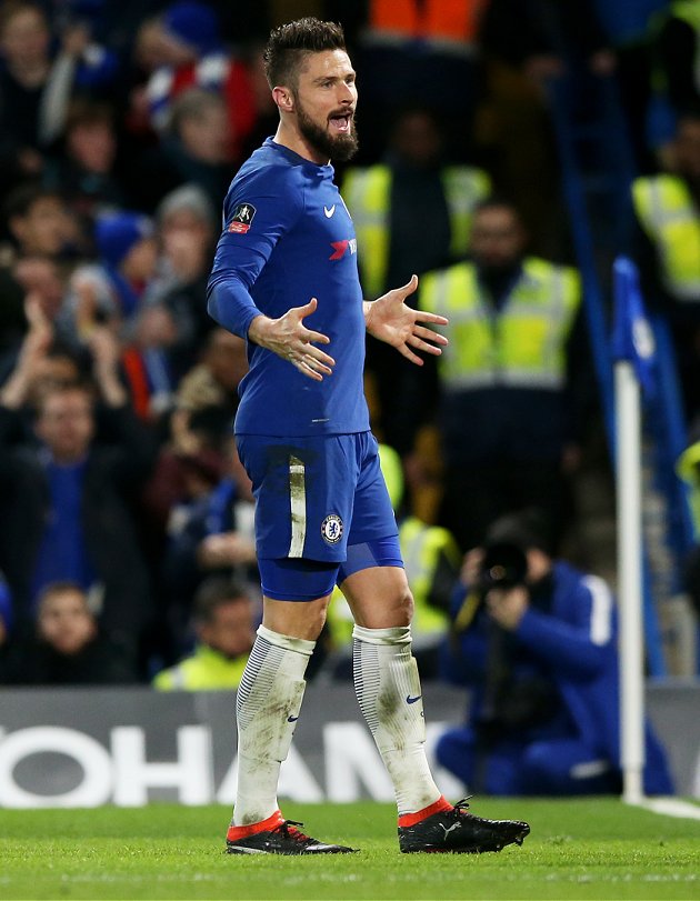 Chelsea striker Giroud: There's reasons for World Cup goals drought