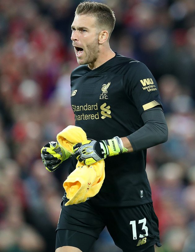 ​Adrian insists Liverpool players ready for Premier League return