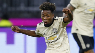 Angel Gomes scoffs at claims of Man Utd training bust-up