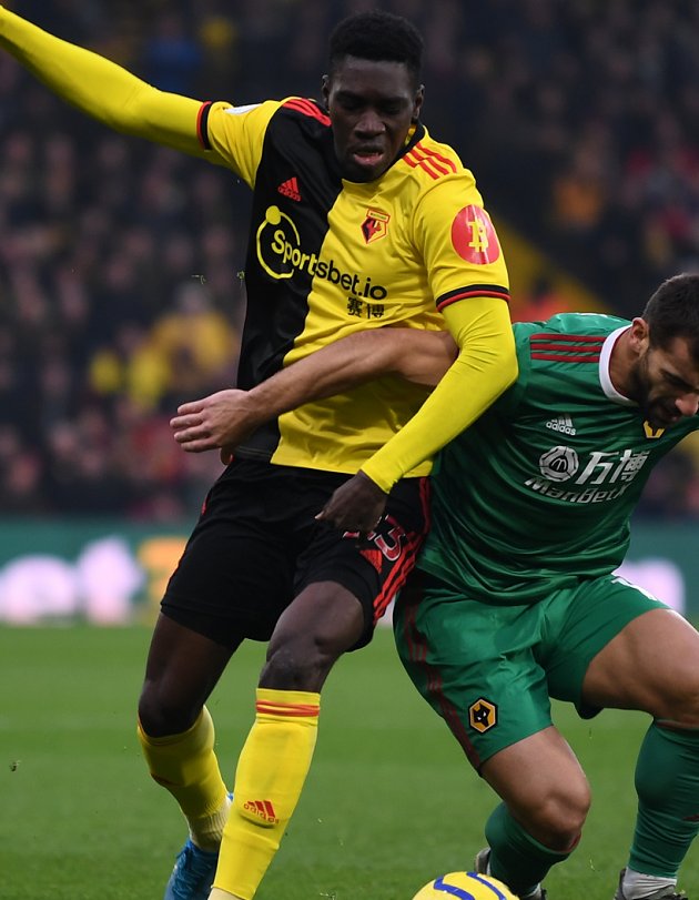 ​Watford forward Sarr 'really, really disappointed' after Liverpool win