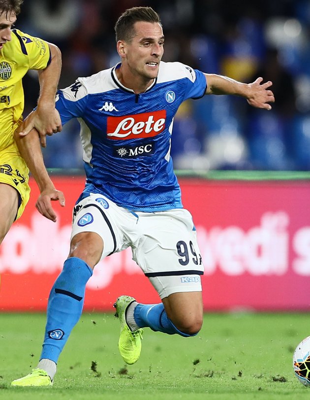 Napoli offer Arek Milik to Everton