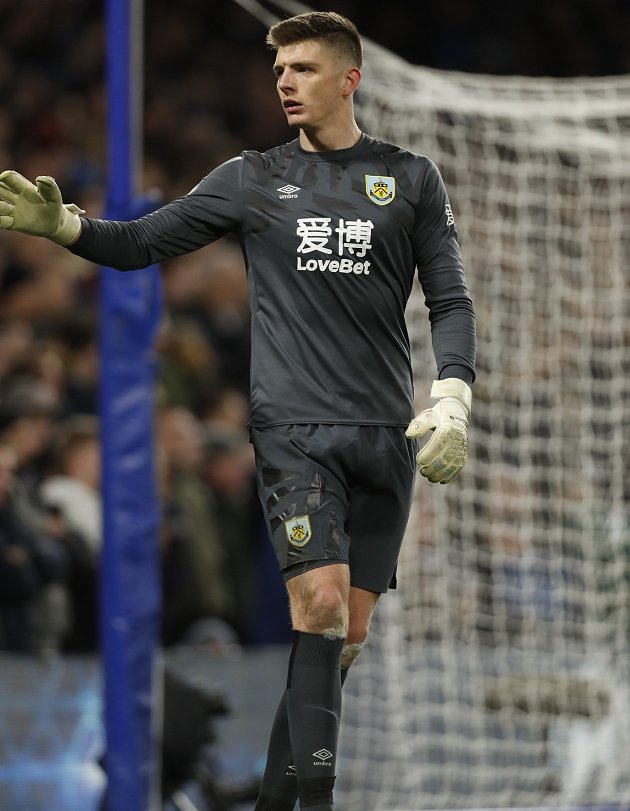 Chelsea lining up move for Burnley goalkeeper Nick Pope