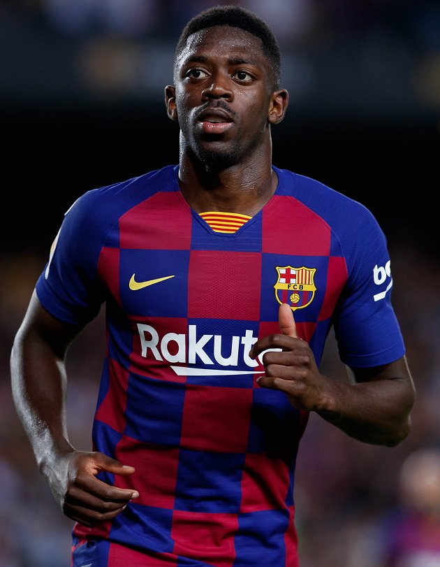 Barcelona attacker Dembele rejects Liverpool approach