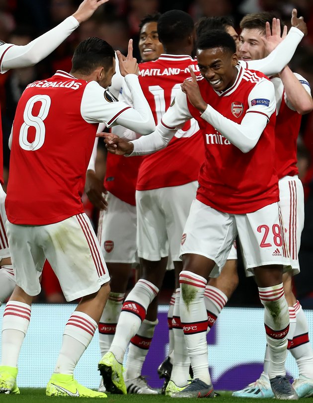 Arteta insists Arsenal squad can handle four frontal push