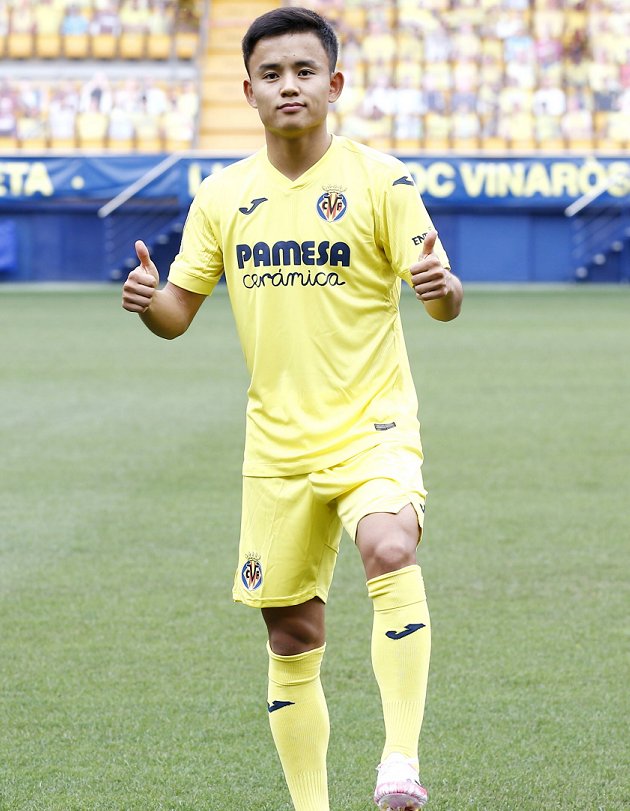 Takefusa Kubo makes winning Villarreal debut