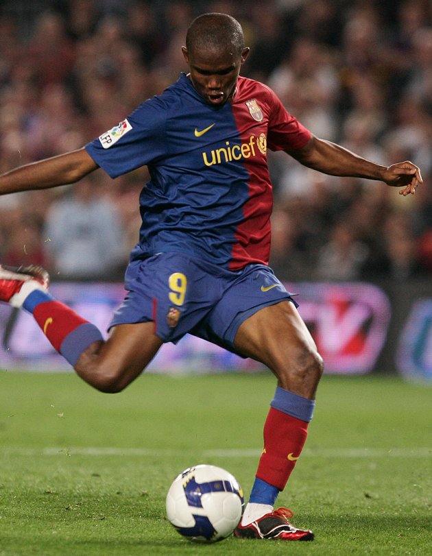 Barcelona hero Eto'o tells Drogba: Forget it! I'm Africa's greatest