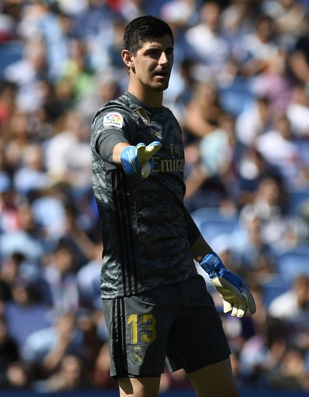 Real Madrid coach Zidane delighted with Courtois form