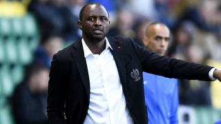 Crystal Palace boss Vieira happy adding Derry to coaching staff