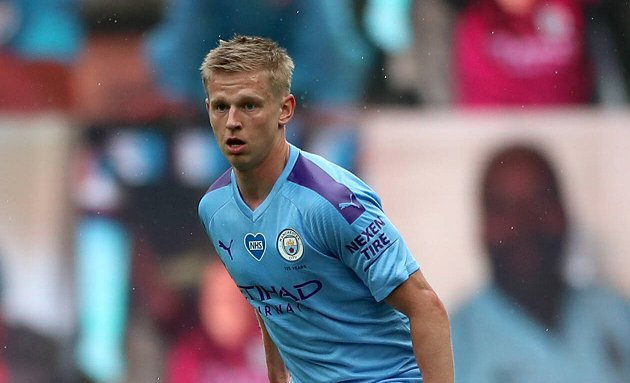 Manchester City boss Pep Guardiola reveals Zinchenko could play as a No10