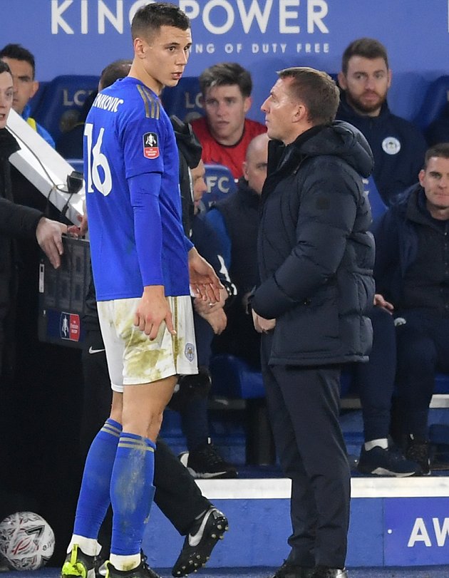 Leicester boss Rodgers: Benkovic not ready for Premier League