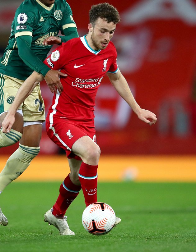Liverpool 'anxiety' over knee injury concerns for Diogo Jota