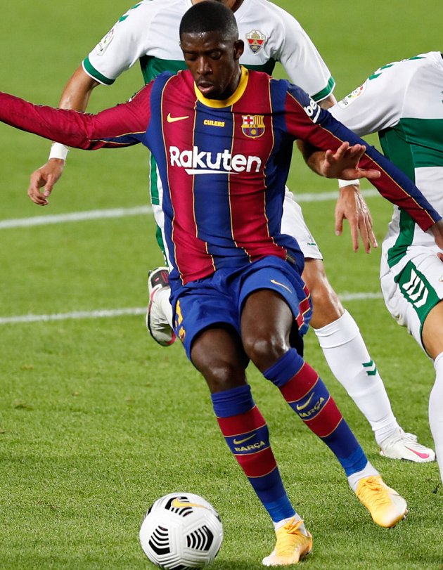Barcelona open contract talks with Ousmane Dembele