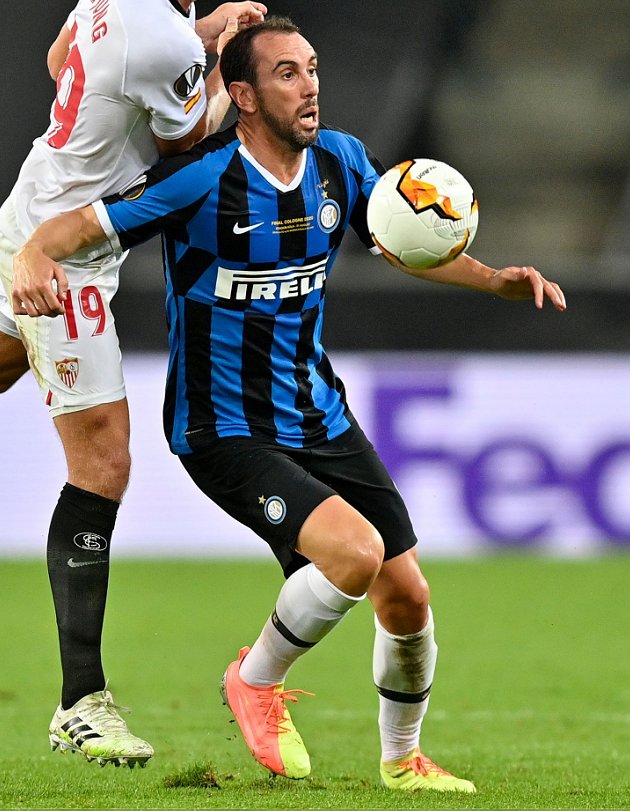 Inter Milan defender Diego Godin close to joining Cagliari