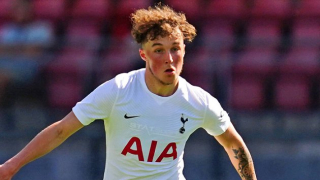 Tottenham U23 whiz Alfie Devine enjoys swipe at Liverpool after rejection