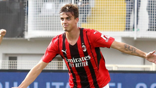Watch: Daniel Maldini proud of first goal for AC Milan 'weird to score with header'