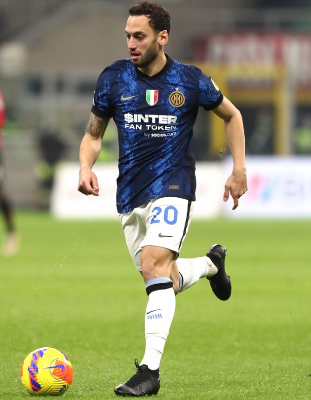 Inter Milan midfielder Calhanoglu concedes title lost after defeat to Empoli