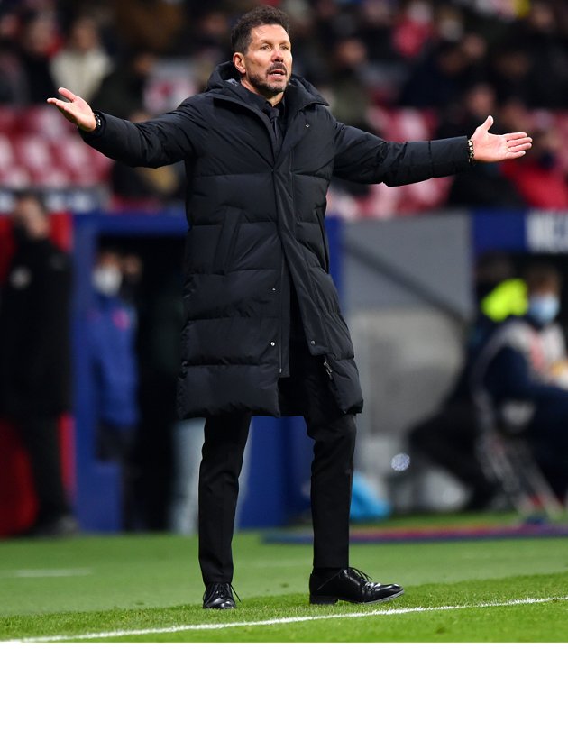 Atletico Madrid coach Simeone sends message to fans: I hope they see the players' efforts
