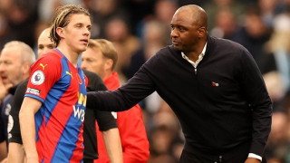 Merseyside Police on Crystal Palace boss Vieira's Everton fan clash: No formal complaint received