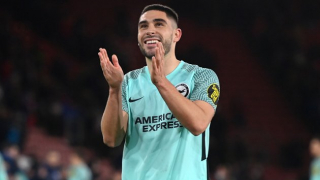 Brighton striker Maupay hails character for Crystal Palace draw