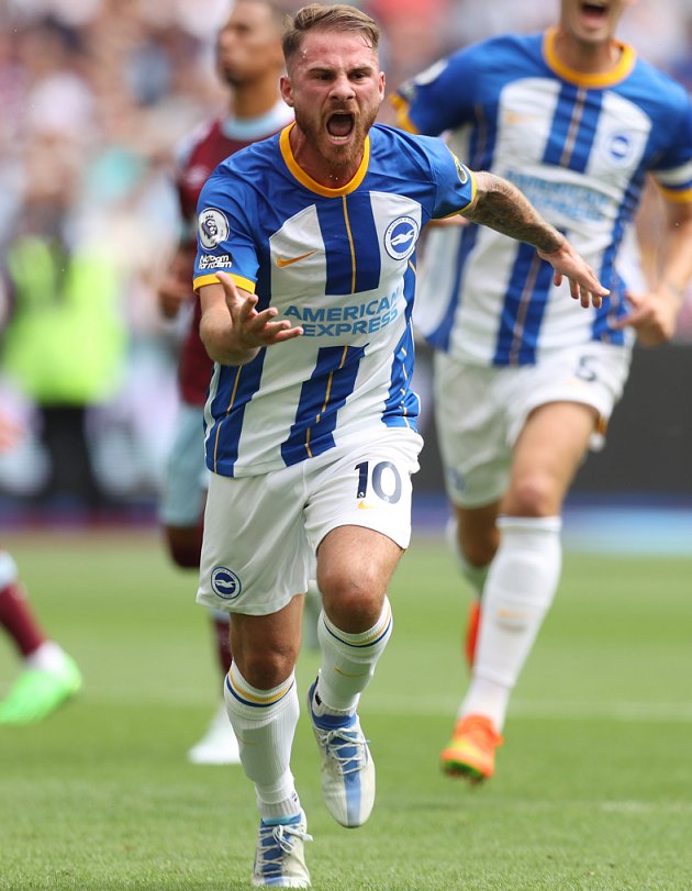 Brighton midfielder Alexis 'very calm' amid Liverpool bid rumours