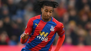 Ex-Arsenal boss Wenger spotted delivering advice to Crystal Palace midfielder Olise