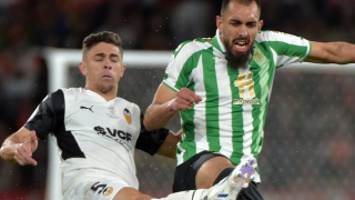 Real Betis striker Borja Iglesias delighted scoring in victory over Almeria