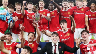 Garnacho strikes twice as Man Utd defeat Nottingham Forest to win FA Youth Cup final