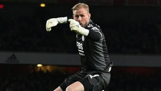 Leicester captain Schmeichel refuses to rush transfer plans